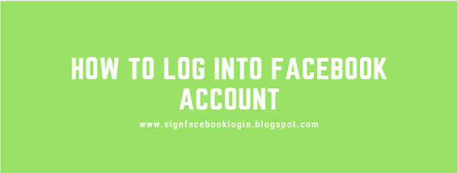 How To Log Into Facebook Account