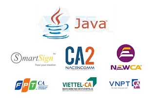 Cài đặt java tự động Java config auto chữ ký số
