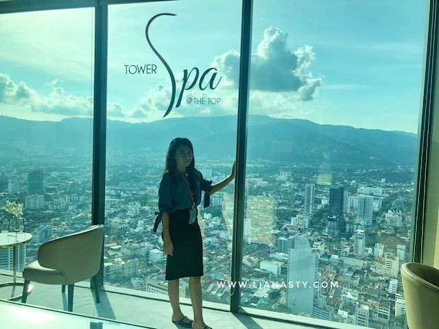 Manjakan diri di spa tertinggi Tower Spa dengan Panorama Menarik