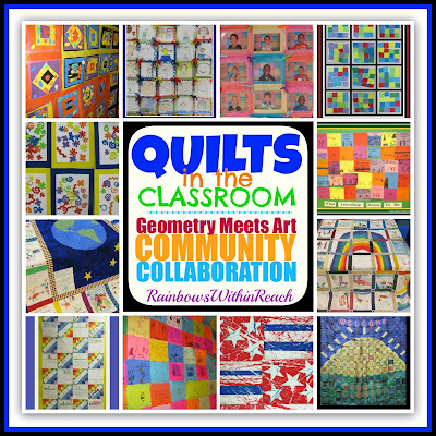 Quilts in the Classroom: Art Meets Geometry RoundUP at RainbowsWithinReach