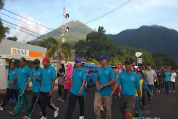 Pemkot Tidore Kepulauan Gelar Jalan Santai dan Deklarasi Anti Narkoba