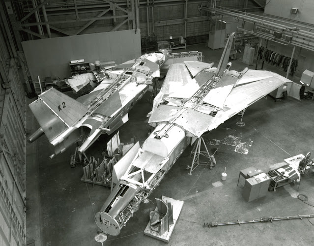 First two F-111K in Fort Worth, General Dynamics