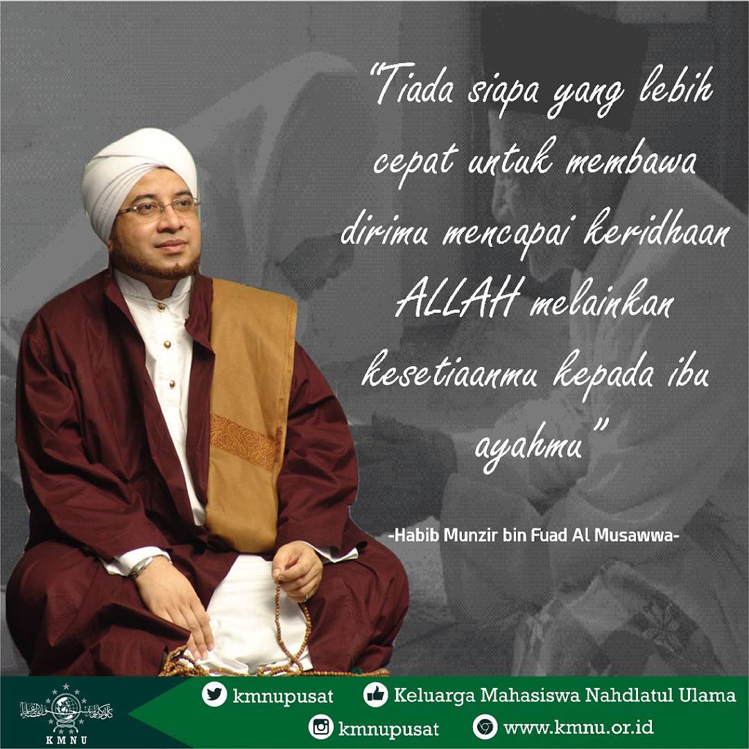 Kata Mutiara Nasehat Dari Habib Mundzir Bin Fuad Al Musawa Meme