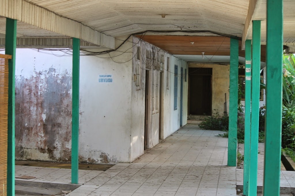 Sedikit Foto Keadaan Rumah Sakit  Bekas di Kota Kandangan 