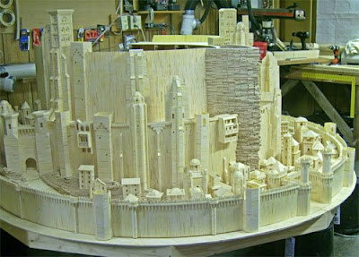 Minas Tirith Matchstick