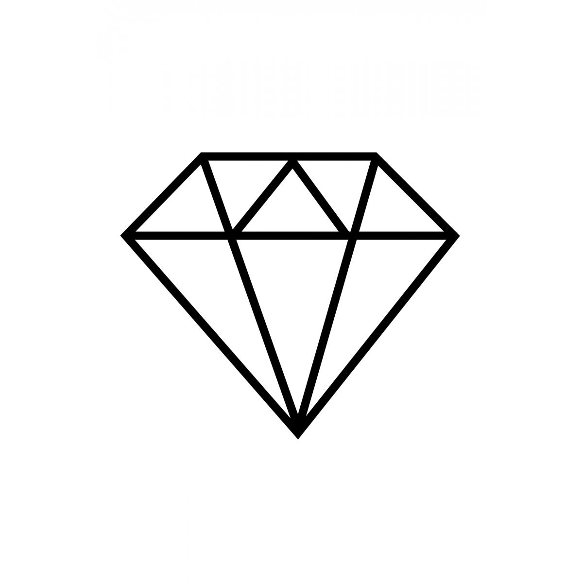 Download image Diamond Tattoo Stencil Design PC, Android, iPhone and 
