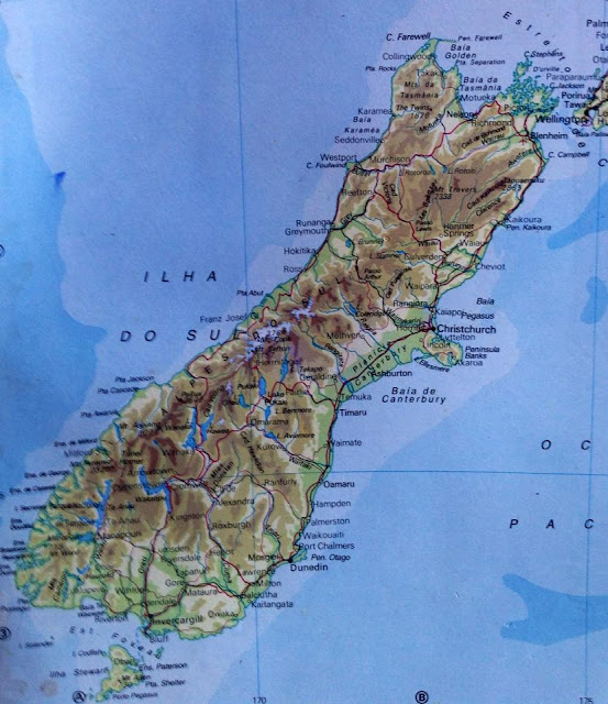 New Zealand - Geographical Maps of New Zealand 