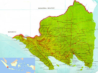 Peta Propinsi Lampung