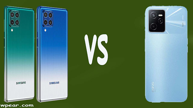 مقارنة بين Realme Narzo 50A Prime VS SAMSUNG GALAXY M62