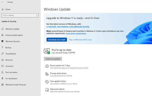 Cara Update Dari Windows 10 ke Windows 11