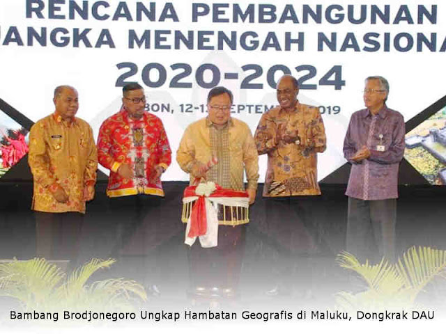 Bambang Brodjonegoro Ungkap Hambatan Geografis di Maluku, Dongkrak DAU