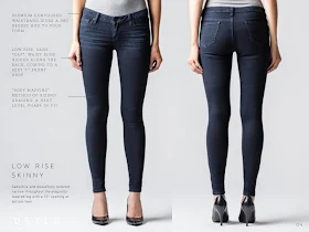 Low Rise Slim Jeans