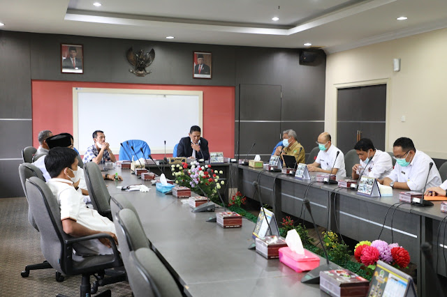Rapat Pembahasan Rancangan Awal RPJMD Kota Batam 2021-2026 antara DPRD dan Pemerintah Kota Batam