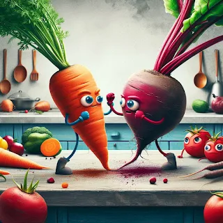 The Rhyming Rumble in the Veggie Jumble