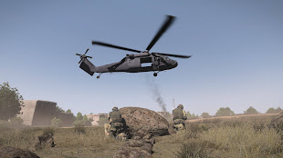 Arma用ヘリコプターMODのUH-60M Blackhawk