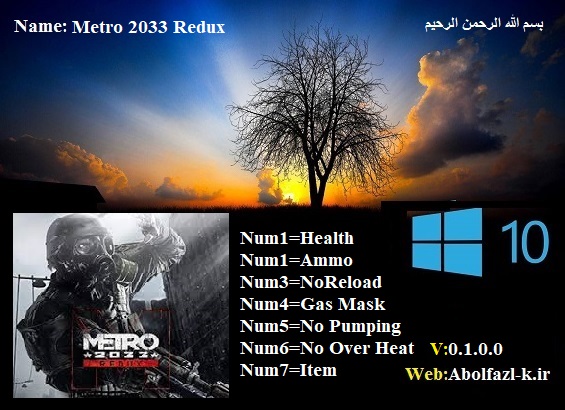 Metro 33 Redux Trainer 7 1 0