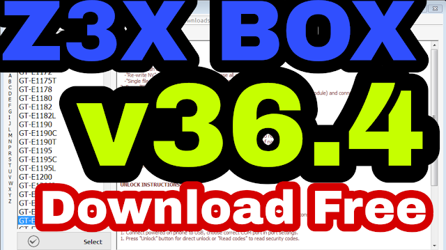 Samsung ToolPro Z3x Box Latest Setup 36.4 Download Free New Version Download