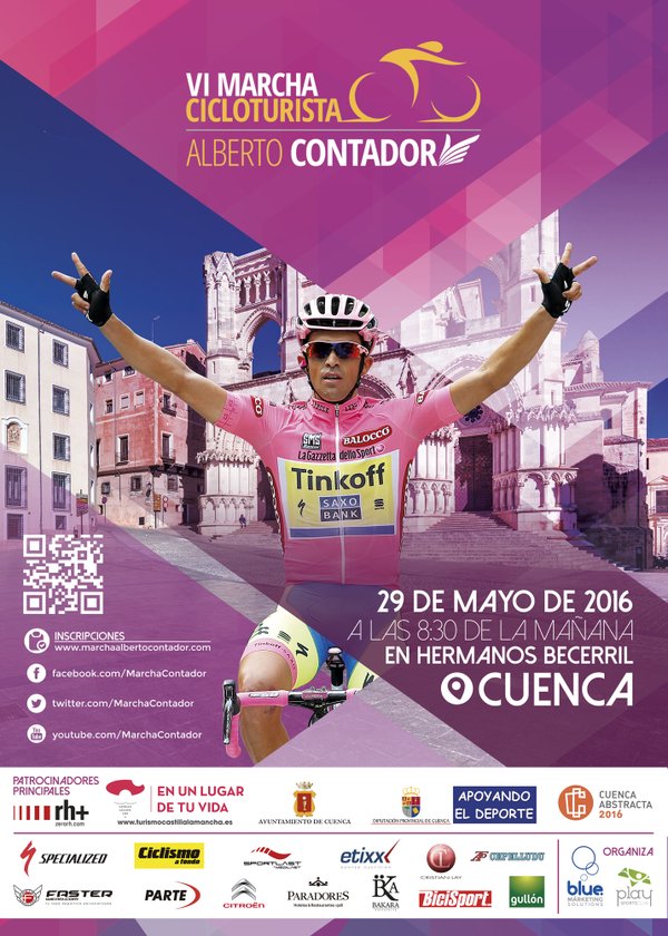 Marcha Alberto Contador‏ 2016