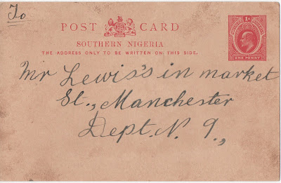 Southern Nigeria post card