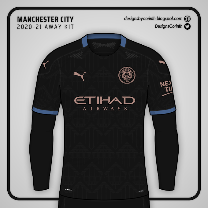 Manchester City - 2020-21 Away shirt prediction (according to leaks)