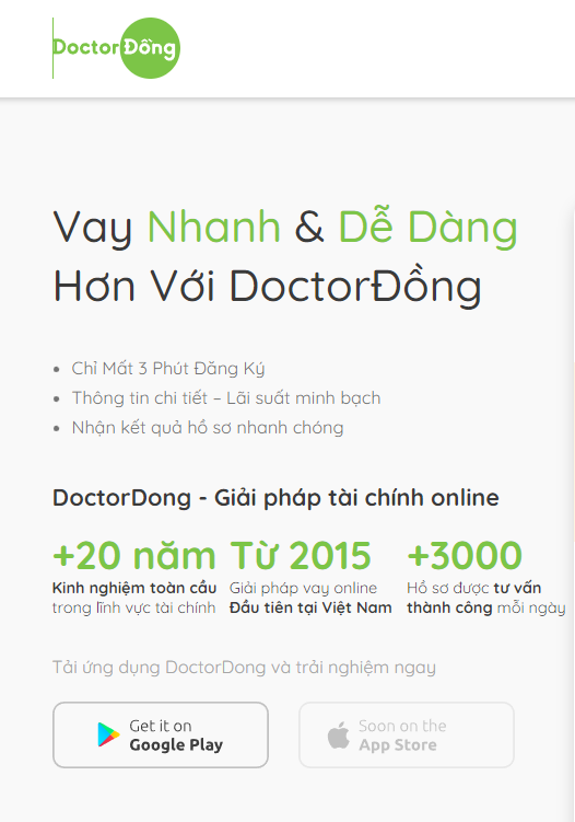 DoctorDong bị sập?