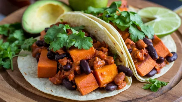 Sweet Potato and Black Bean Tacos
