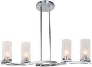 Access 50506-BS-FRC Proteus 4 Light Pendant Brushed Steel