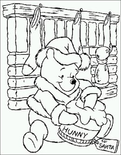 Dibujos de Winnie Pooh para Pintar, parte 7