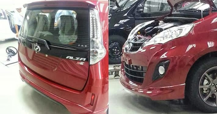 Malaysia Motoring News: Perodua Alza Facelift Leaked