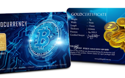 Cryptocurrency - Public Gold Bullion Bar PG 1g