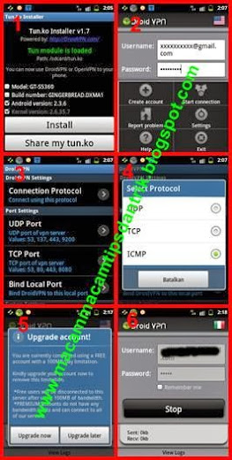 tutorial trik internet gratis android