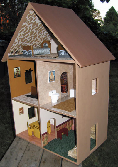 wooden dollhouse plans free