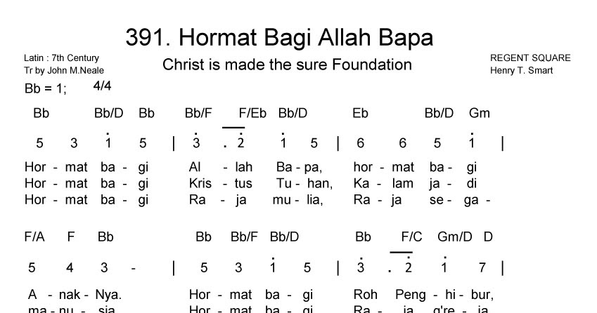Pondok Mas Indah: Hormat Bagi ALLAH BAPA Christ is Made 