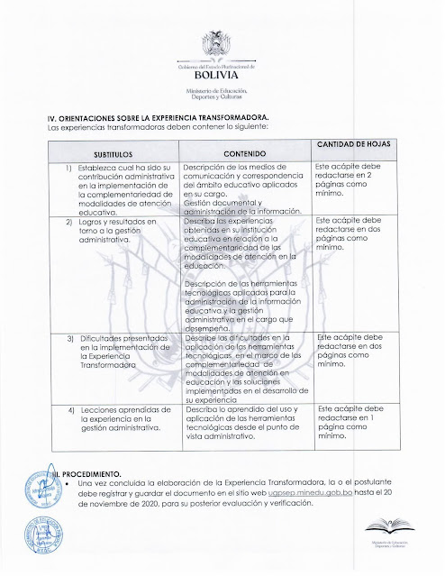 experiencias transformadoras 2020