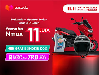 Promo Yamaha Nmax 11jt di Lazada