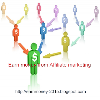 Earn money from Affiliate marketing