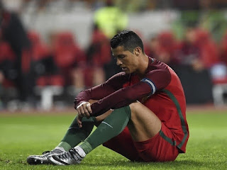 Ronaldo Gagal Eksekusi Pinalti Kontra Bulgaria