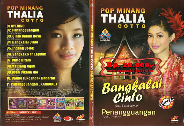 Thalia Cotto - Bangkalai Cinto (Album Pop Minang)