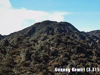 Profil Gunung Kemiri - 3.315 mdpl