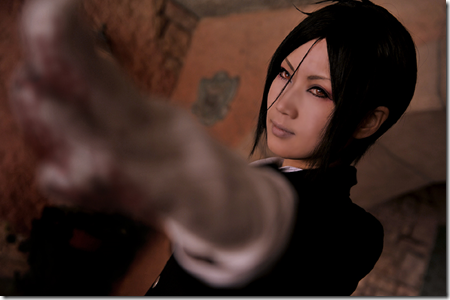 kuroshitsuji / black butler cosplay - sebastian michaelis