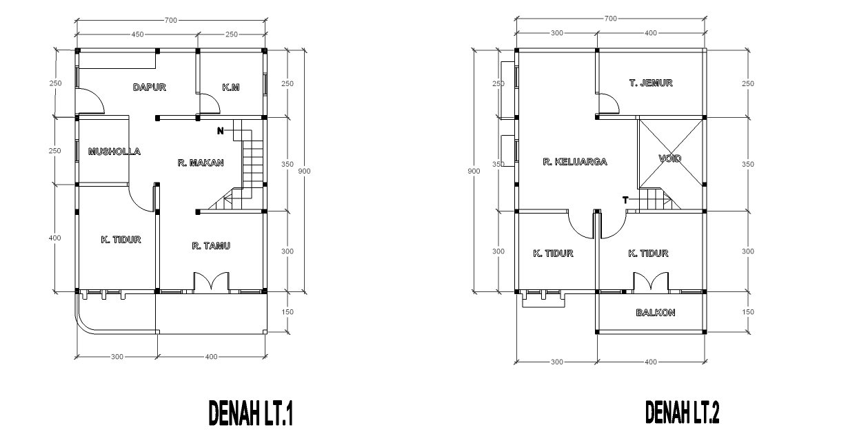 Model Desain Rumah Sederhana Desain Rumah Terbaik 7x9 Meter