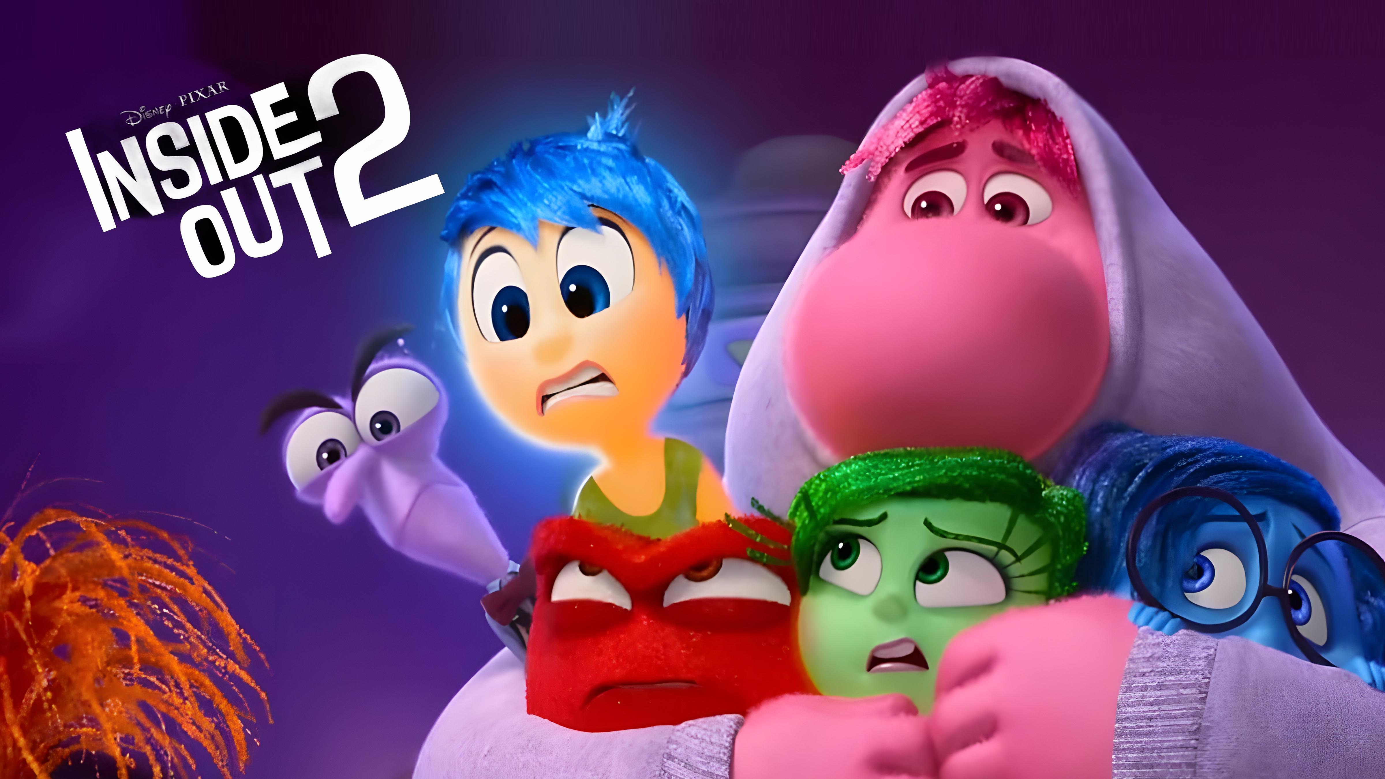 Inside Out 2 HD 4k Desktop Laptop Wallpaper
