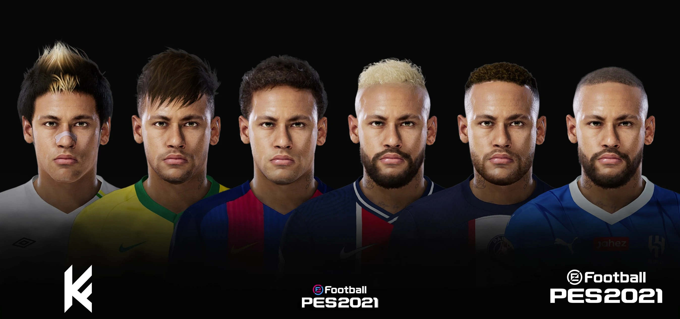 PES 2021 Neymar Jr Facepack