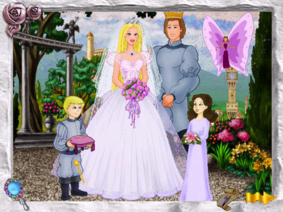 I don't buy into the whole fairy tale wedding thing