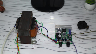 DiY 2 Way Flat Amplifier using LM1876
