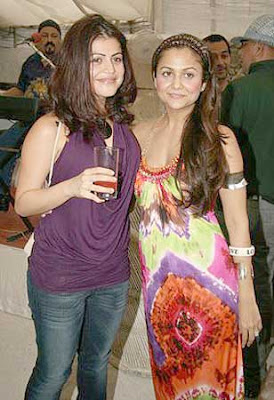 Amrita Arora and Shakeel Ladak