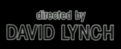 Directed by David Lynch t-shirt