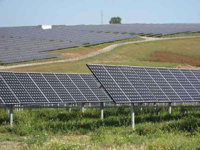 solar power plant. Solar power plant (Serpa,