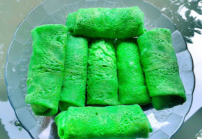 Gambar Resep Dadar Gulung Pandan