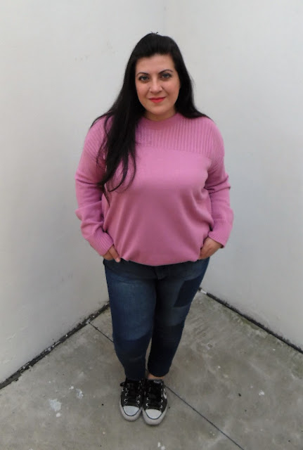 Pink Oversized Knit Jumper (Femme Luxe) - Sala de Maquillaje